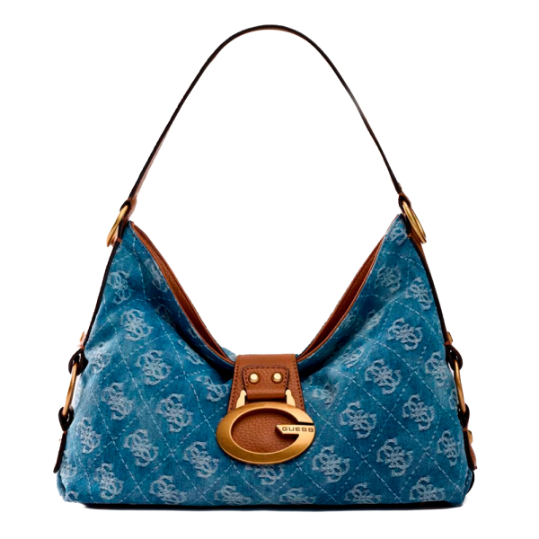 Guess Sac bandoulire Camden grand format - UNICAN Bleu- Ref 140 €